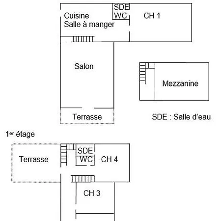 Сasa de vacaciones Le Moulin De L'anglee